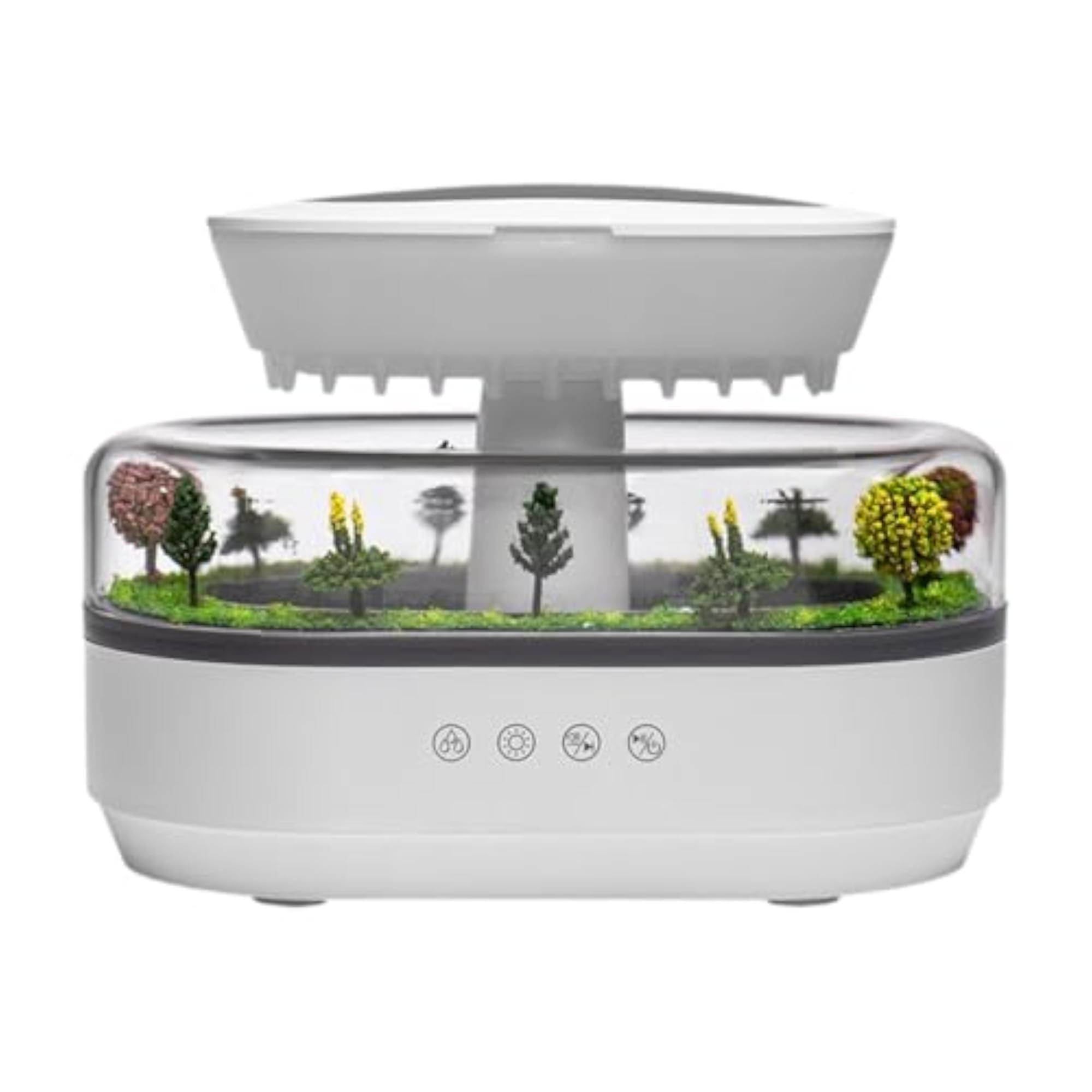 Raindrop Humidifier Aroma Diffuser for Home Office, Multicolor